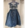 Robe en jean bleu a cœurs Monki / T.L