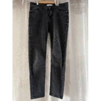 Jean noir à clous Mango / T.38