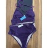 Maillot de bain violet 2 pièces taille haute Cupshe / T.M NEUF avec Étiquette 
