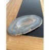 Vide poche tranche d’agate bleue du Brésil 
