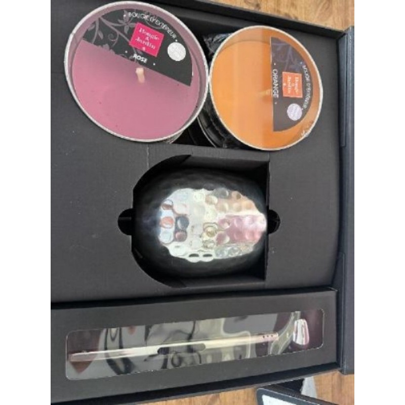 Coffret bougie ab candle 5 bougies +accessoires