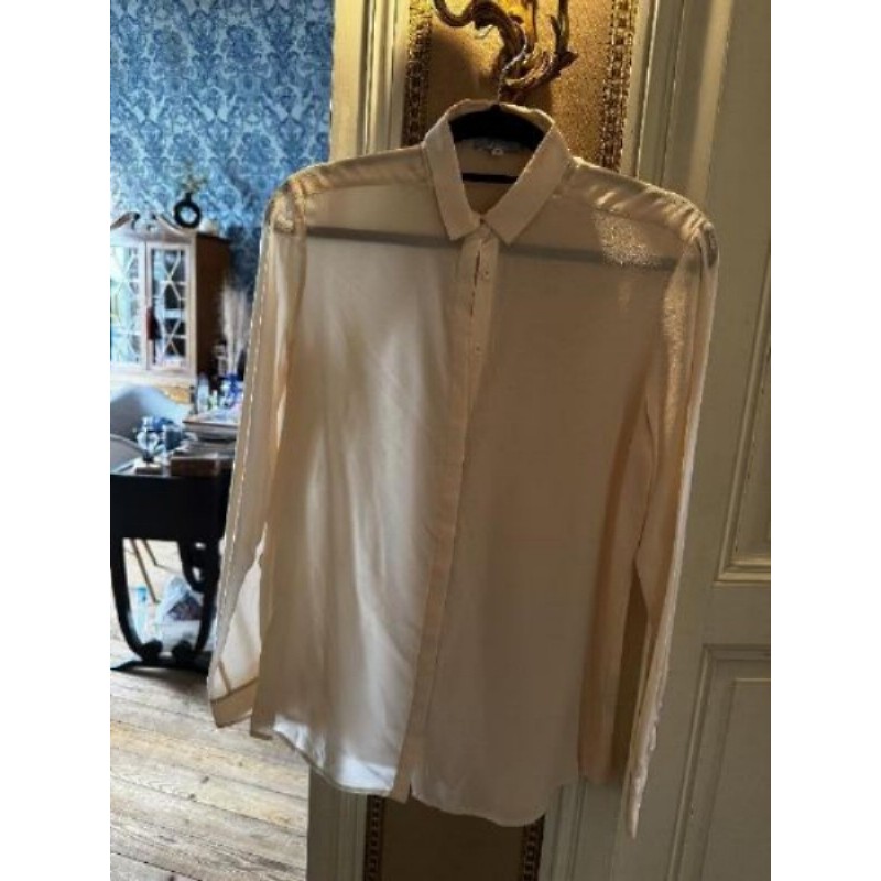 Chemise rose 27 QUAI DE SEINE T36 - NEUVE 100% soie