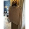 Pull beige brillant H&M TS - Neuf