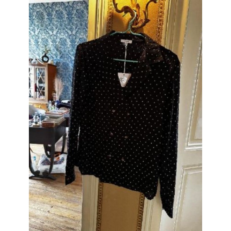 Chemise à pois NEUVE YUKA T36