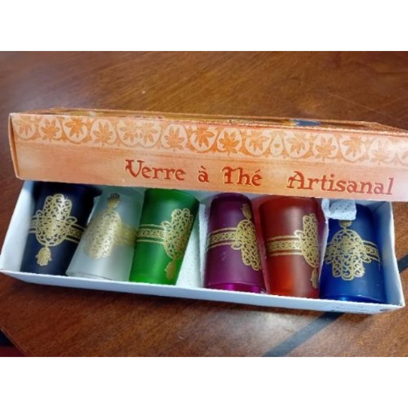 Lot de 6 tasses à thé