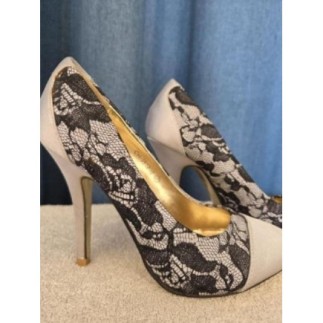 Chaussure talons gris...