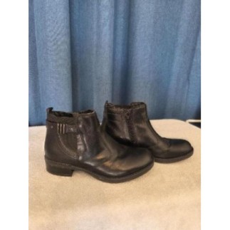 Bottine noir La Halle taille 34