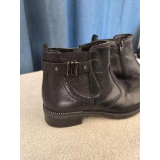 Bottine noir La Halle taille 34