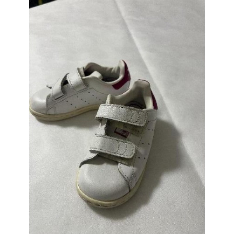 Basket fille blanc/rose Adidas 22
