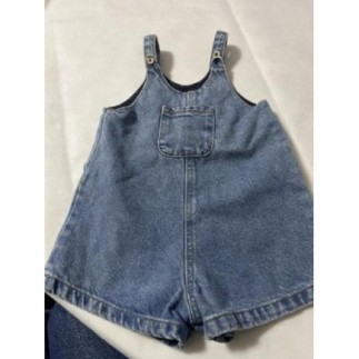 Salopette short bébé fille...