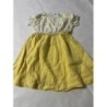 Robe fille jaune citrons 24 mois