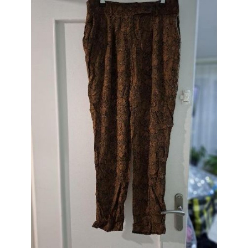 Pantalon léger serpent marron T38 123