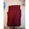 Ensemble robe bordeaux 