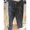 Jean noir éclairs taille M 