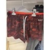 Maillot de bain short NABAIJI rouge et noir 