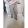 Pantalon gaz de cotton taille U