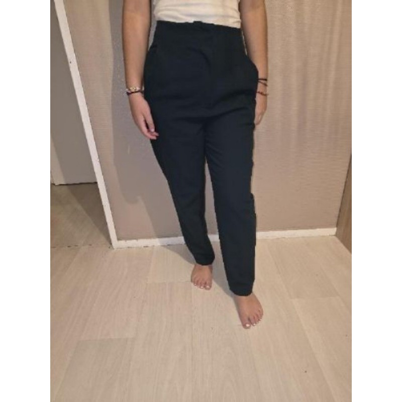 Pantalon vert sapin ZARA Taille M