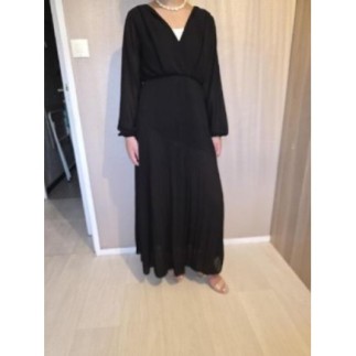 Robe longue  noir Taille S/M