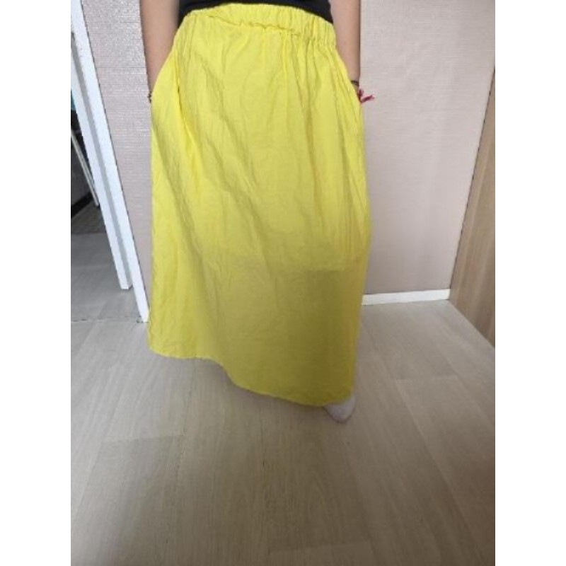 Jupe jaune taille U
