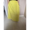 Jupe jaune taille U