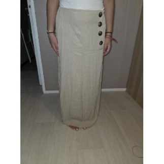 Jupe beige taille U