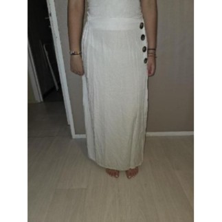 Jupe blanche Taille U