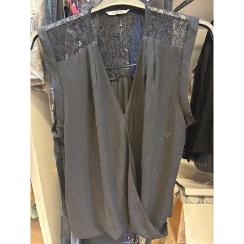 Tee shirt noir CAMAÏEU taille 42-44