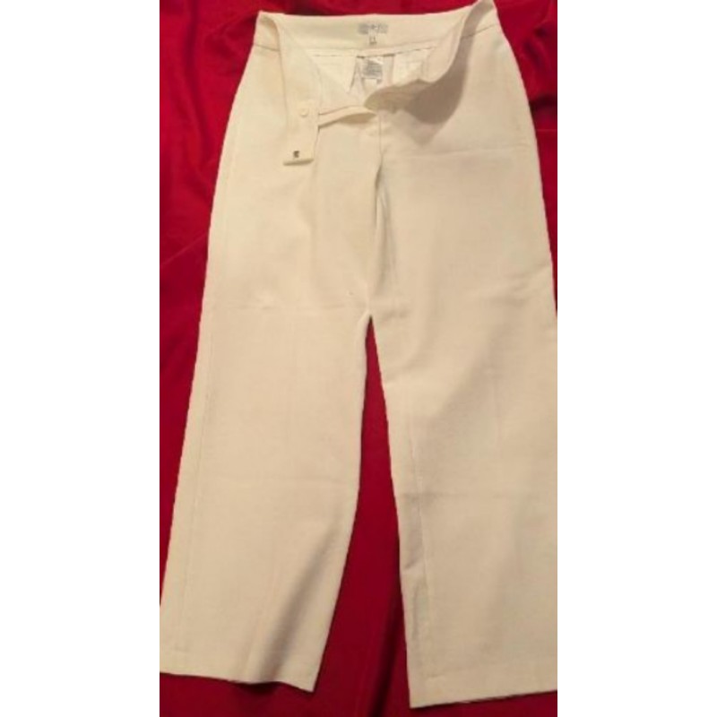 Pantalon blanc femme taille 40 (correspond à un 38) - 1.2.3