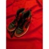 Baskets montantes Kappa noires et rouges - T. 39