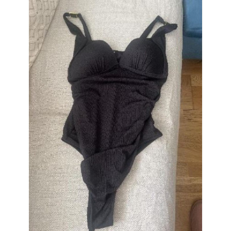Maillot de bain 1 pièce noir L