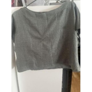 Ensemble jupe/haut cours sans manches kaki Shein XL