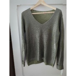 Pull vert et or TM-L
