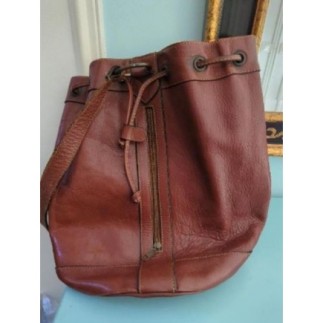 Sac vintage tout cuir 