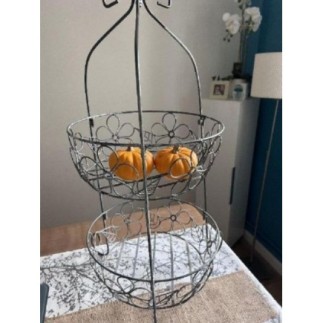 Étagère déco cuisine en fer 