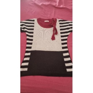 Tee-shirt noir blanc promod...
