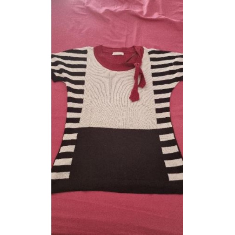 Tee-shirt noir blanc promod T 2
