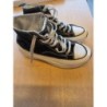 Basket fille noir et blanc montante pointure 39