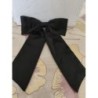 Barrette noeud noir 