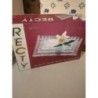 SET 15 ASSIETTES RECTANGULAIRES RECTY VERRE
