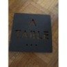 Dessous de plat À Table 