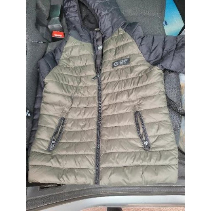 Doudoune garçon Primarck  kakie Noir 10 ans