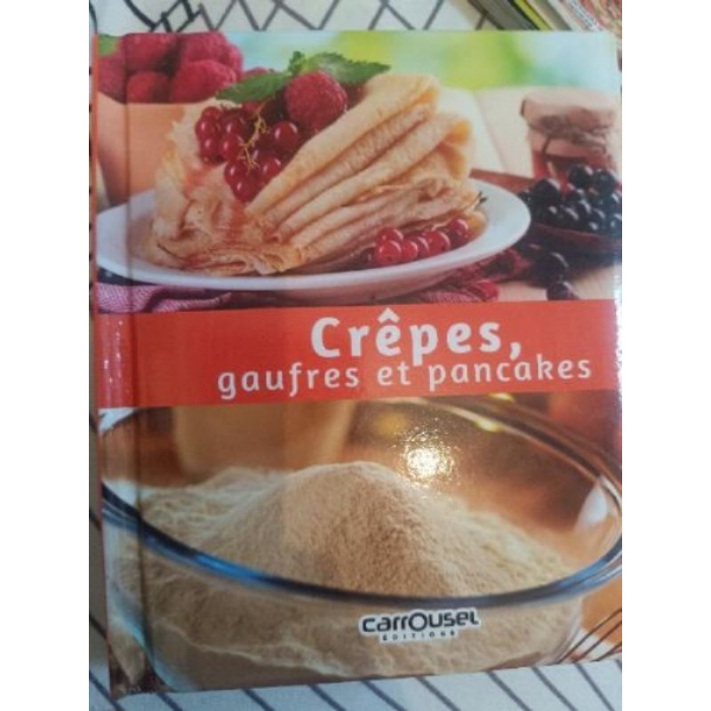 Mini Livre de cuisine crêpe gaufre et pancakes