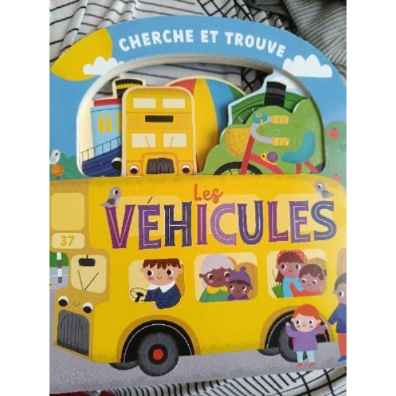 Livre cherche et trouve les véhicules