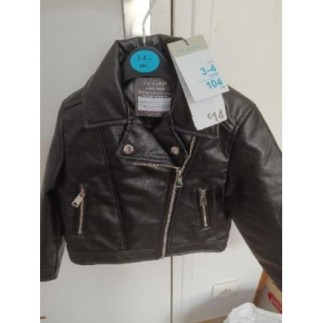Veste fille simili cuir 3 à...