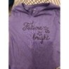 T-shirt violet manches longues 3 ans futur is bright