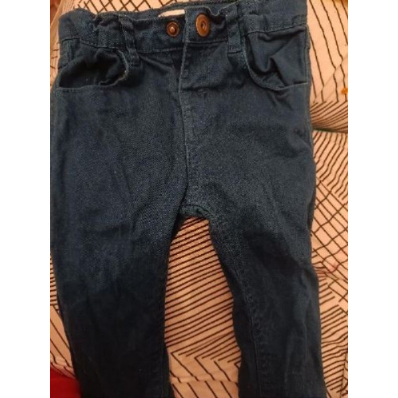 Pantalon bleu jeans 23 mois p'tits cailloux A