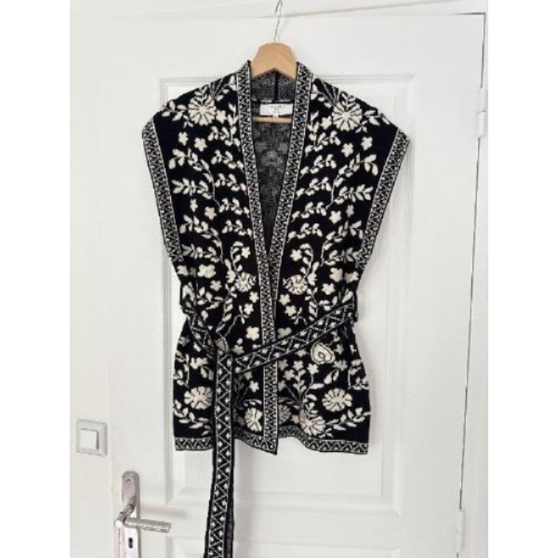 Gilet sans manche Noire et Blanc TU
