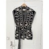 Gilet sans manche Noire et Blanc TU