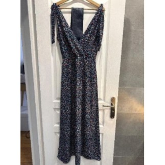 Robe Motifs avec Ceinture TU