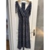 Robe Motifs avec Ceinture TU